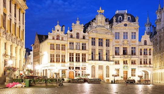 Belgium landmarks Grand Place Brussels Atomium medieval Bruges historic sites